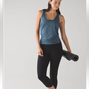 lululemon athletica Blue Tank Top